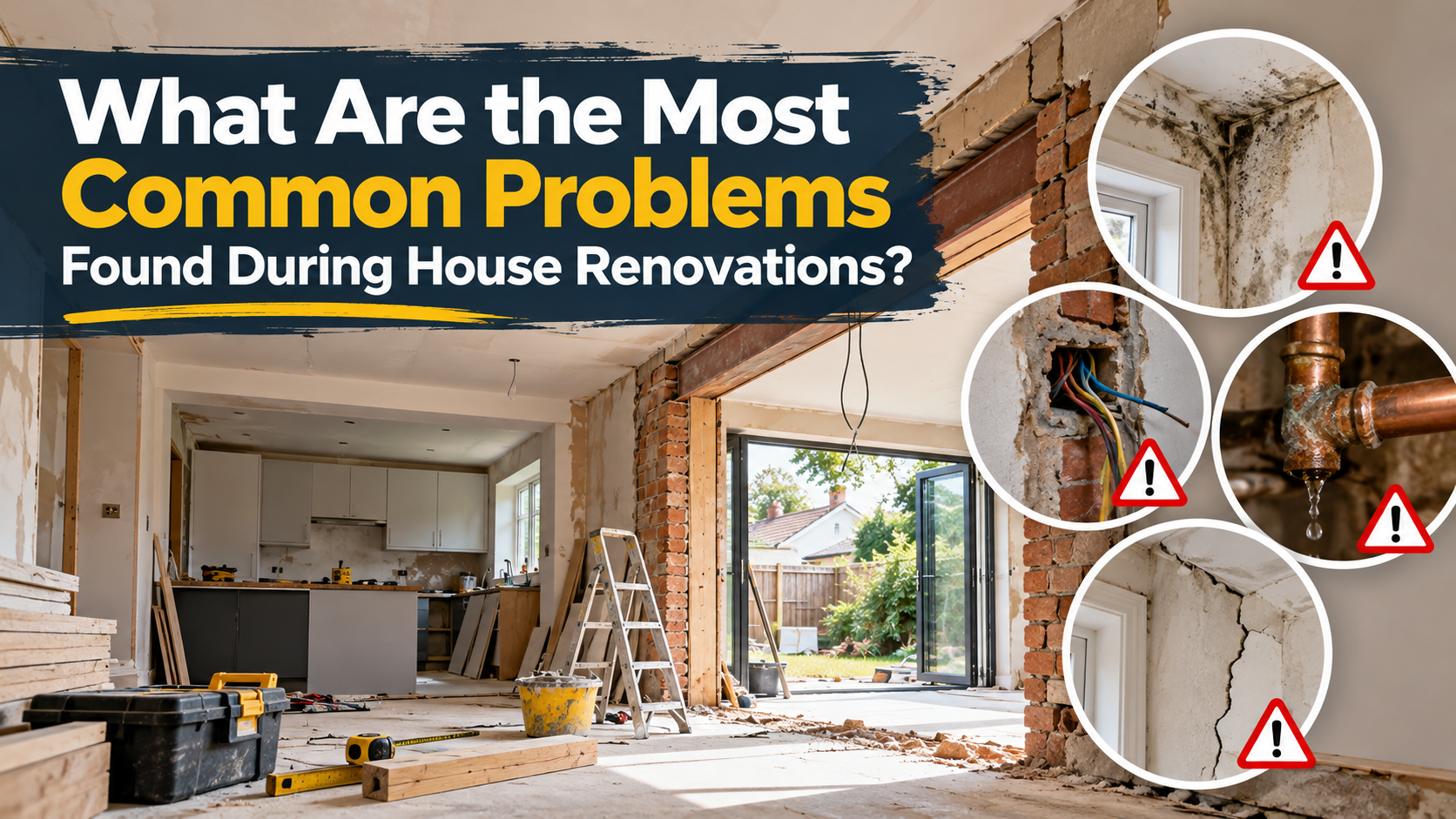 What Are the Most Common Problems Found During House Renovations?
